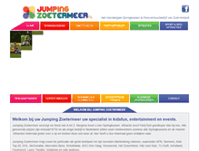 Tablet Screenshot of jumpingzoetermeer.nl